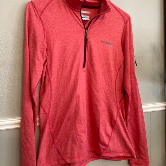 Womens Columbia 1/2 zip long sleeve  small - Picture 2 of 8